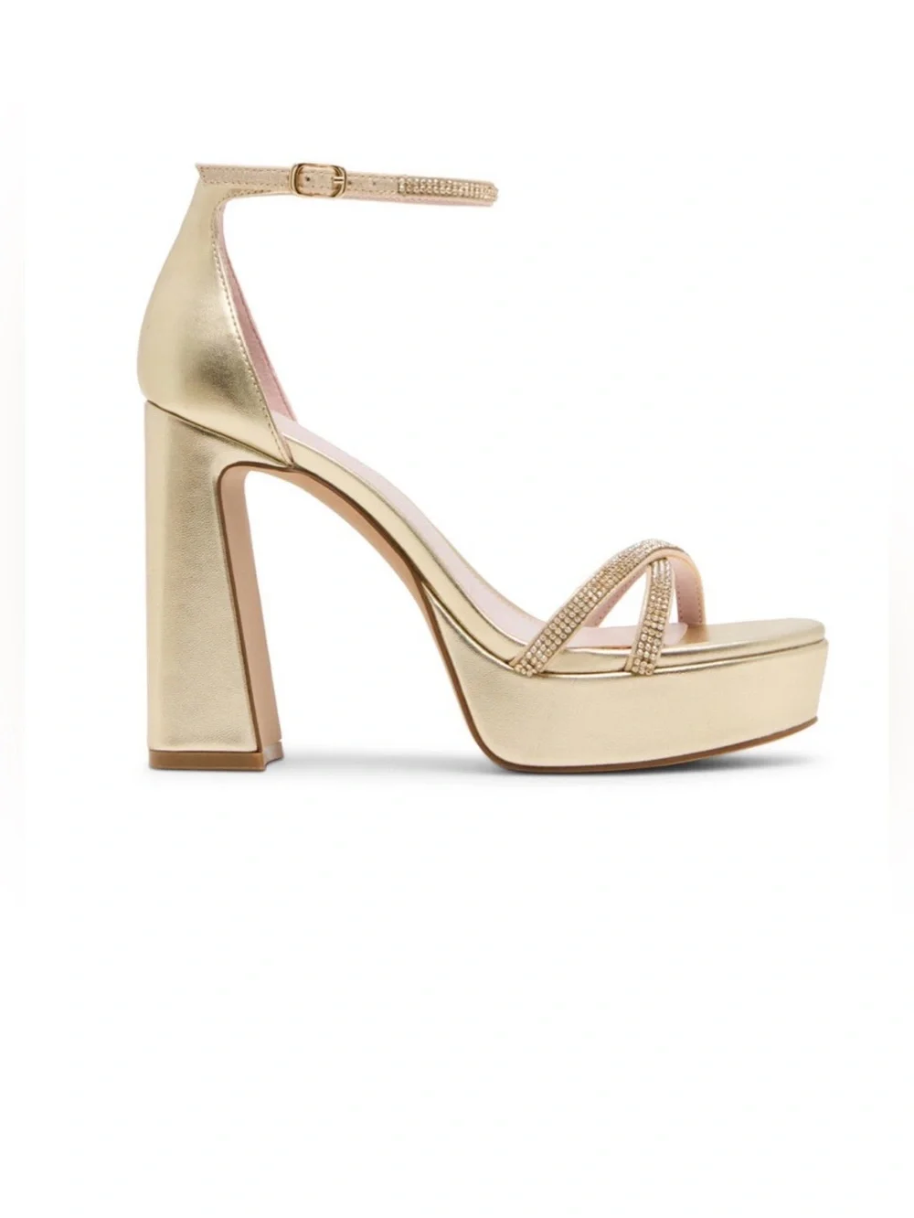 Madden Girl Women's Cady-R Strappy Platform Round-Toe Dress Sandals